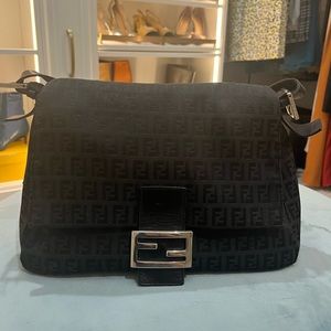 FENDI Zucchino Mama Baguette